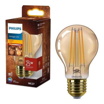 Philips LED Izzó VINTAGE Philips A60 E27/3,1W/230V 1800K  kép