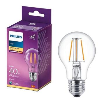 Philips LED Izzó VINTAGE Philips A60 E27/4,3W/230V 2700K  kép