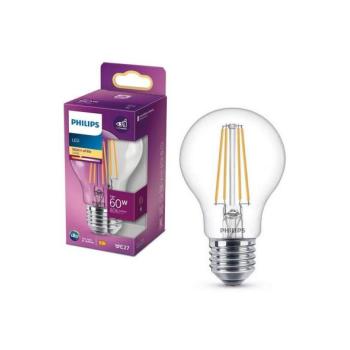 Philips LED Izzó VINTAGE Philips A60 E27/7W/230V 2700K  kép