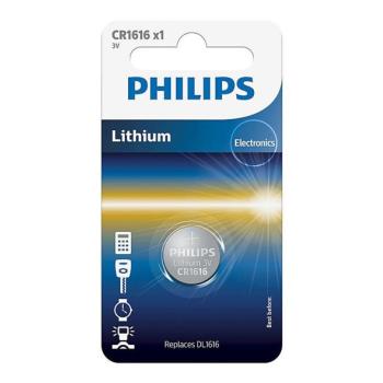 Philips Philips CR1616/00B lítium gombelem CR1616 MINICELLS 3V 52mAh  kép
