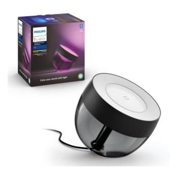 Philips Philips Hue IRIS LED RGB asztali lámpa, állítható fényerő, 8,2W, fekete  kép