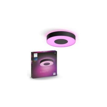 Philips Philips Hue RGB LED stropní svítidlo, stmívatelné, 33,5W, pr. 381 mm, černé  kép