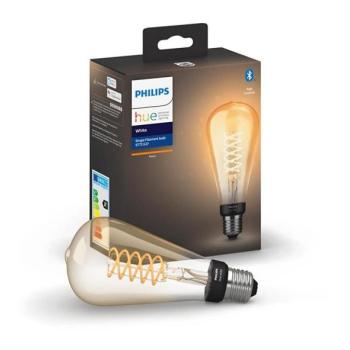Philips Philips Hue WHITE FILAMENT ST72 E27/7W/230V 2100K LED dimm. izzó  kép