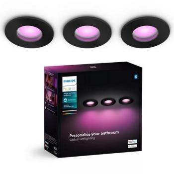 Philips Philips Hue XAMENTO 3x LED RGBW stmívatelné koupelnové svítidlo, 1xGU10/4,2W, IP  kép