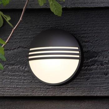 Philips Yarrow fekete LED kültéri fali lámpa kép