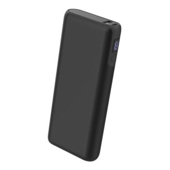  Power Bank LED kijelzővel Power Delivery 20000 mAh/65W/3,7V fekete  kép