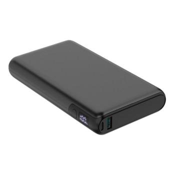 Power Bank LED kijelzővel Power Delivery 30000 mAh/100W/3,7V fekete  kép
