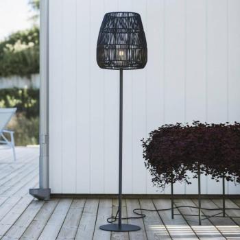PR Home Agnar Saigon teraszlámpa, szürke, magasság 154 cm kép