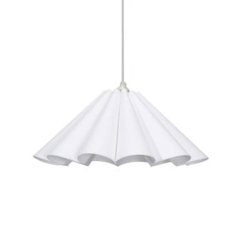 PR Home Frenja függesztéklámpa, pamut, fehér, Ø 45 cm kép