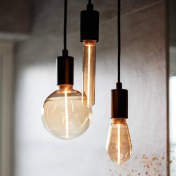 PR Home LED izzó Edge E27 arany 2W 1800K dimmelhető G125 kép