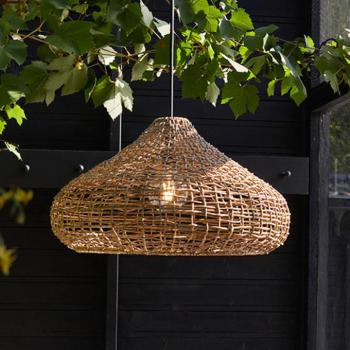 PR Home Mira kültéri függőlámpa, Lampakanay, dugó, Ø 70 cm kép