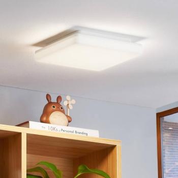 Prios Artin LED mennyezeti lámpa, szögletes, 22 cm kép