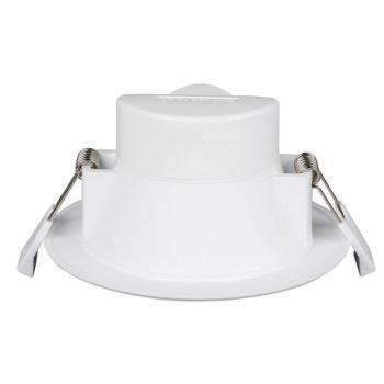 Prios LED-es süllyesztett lámpa Rida, 3 darabos szett, fehér, 10 cm, CCT, IP44 kép