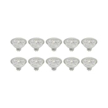 Prios LED reflektor GU5.3 4.3W 345lm 36° clear 830 10 darabos készlet kép