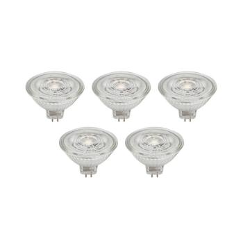 Prios LED reflektor GU5.3 4.3W 345lm 36° clear 840 5 darabos készlet kép
