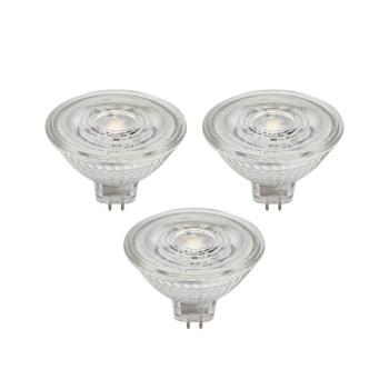 Prios LED reflektor GU5.3 4.9W 500lm 36° világos 830 3 darabos készlet kép