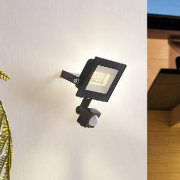 Prios Maikel LED kültéri reflektor, 20W, 1500lm, fém, szenzoros kép