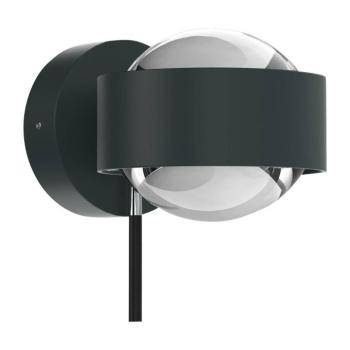 Puk Mini Wall+ LED, átlátszó lencsék, antracit/króm kép