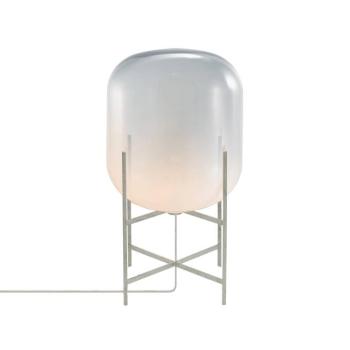 pulpo állólámpa Oda Medium, holdfény fehér/fehér, magasság 85 cm kép