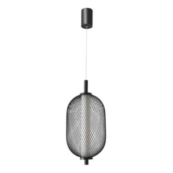  PUMA LED függeszték kábelen, 10W/230V, átmérő 15 cm, fekete  kép