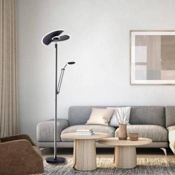 PURE Mutil LED állólámpa, olvasólámpa, antracit színben kép
