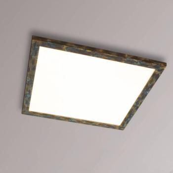Quitani Aurinor LED panel, aranyszínű patina, 68 cm kép