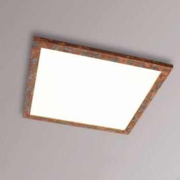 Quitani Aurinor LED panel, réz, 68 cm kép