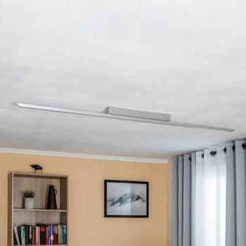 Quitani Niara LED mennyezeti lámpa, eloxált alumínium/természetes színű kép
