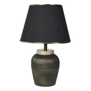  RAMZES asztali lámpa 1xE27/40W/230V fekete/arany  kép