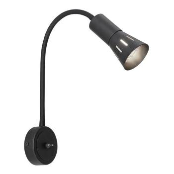  Rugalmas ARENA asztali lámpa 1xE14/40W/230V fekete  kép