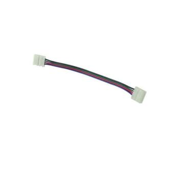  Rugalmas bifaciális csatlakozó RGB LED szalagokhoz 4 tűs 10 mm  kép