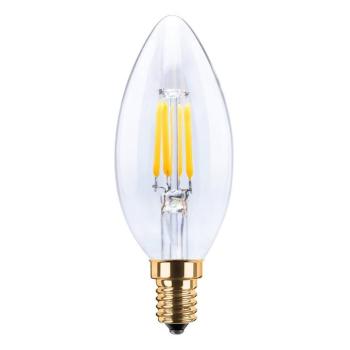 SEGULA LED gyertyalámpa 24V DC E14 3W 922 izzószálas lámpa 24V DC E14 3W 922 kép