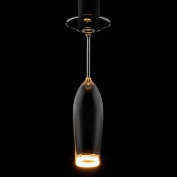 SEGULA LED izzó Lebegő pezsgő, E27, 4 W 922 dim kép