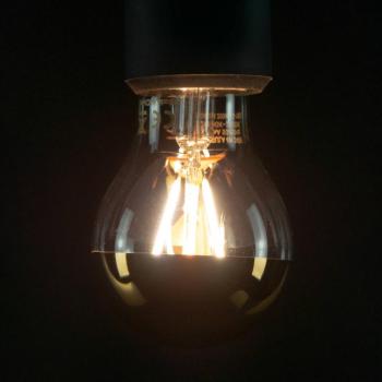 SEGULA LED lámpa E27 3,2W 927 tükrös f. izzó arany kép