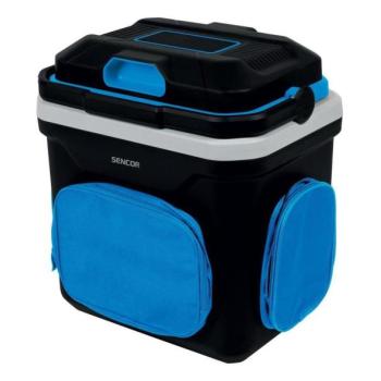 Sencor Sencor hordozható autóhűtő 24 l 60W 12V/230V fekete/kék  kép