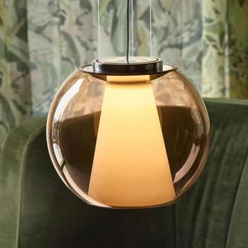 serien.lighting Draft S függőlámpa 927 Triac barna kép
