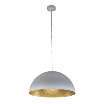  SFERA függeszték 1xE27/60W/230V, 35 cm átmérő, szürke/arany  kép