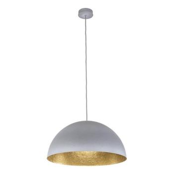  SFERA függeszték 1xE27/60W/230V, 50 cm, szürke/arany  kép