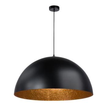  SFERA lógömb 1xE27/60W/230V, 50 cm, fekete/réz színű függeszték  kép