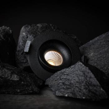 SLC OnePro LED-es süllyesztett lámpa fekete 3,000 K kép