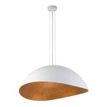  SOLARIS függeszték 1xE27/60W/230V fehér/réz, kábellel  kép