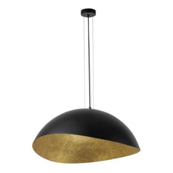  SOLARIS lógcsillár 1xE27/60W/230V fekete/arany  kép