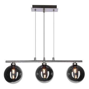  SOMUL kábelre függesztett csillár 3xG9/20W/230V füstös fekete  kép