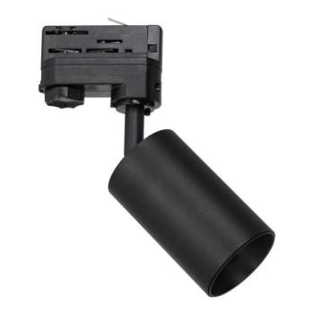  Spotlámpa 3 fázisú sínrendszerhez PIPE 1xGU10/25W/230V fekete  kép