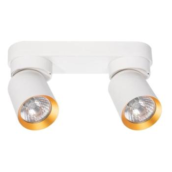  Spotlámpa ANDY 2xGU10/8W/230V fehér/arany  kép