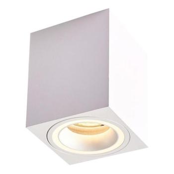  Spotlámpa BIMA 1xGU10/25W/230V négyzetes fehér  kép