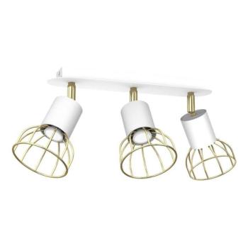  Spotlámpa DANTE 3xGU10/25W/230V fehér/arany  kép