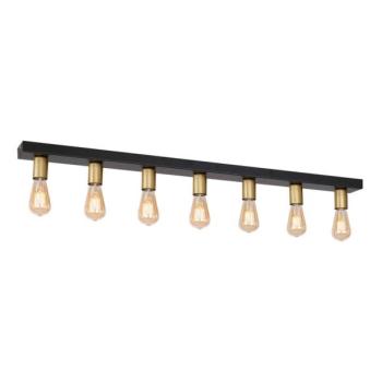  Spotlámpa FILO 7xE27/60W/230V fekete/arany  kép