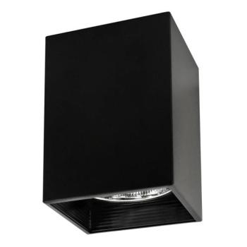  Spotlámpa JUPITER 1xE27/20W/230V 13,7x13,7 cm fekete  kép
