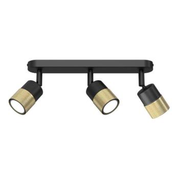  Spotlámpa MIZU 3xGU10/8W/230V fekete/sárgaréz  kép